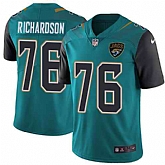 Nike Men's Jaguars 76 Will Richardson Teal NFL Vapor Untouchable Limited Jersey,baseball caps,new era cap wholesale,wholesale hats